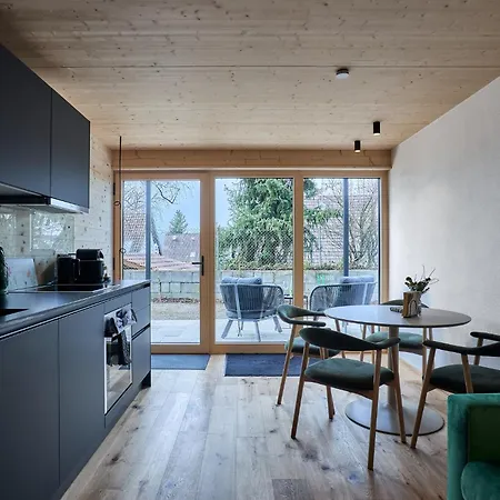 Apartmán Seeglueck Rosenhof - Naturnah Wohnen Im Holz100-vollholzhaus Mit Whirlpool Und Garten